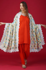 Magnificent Handloom Phulkari Dupatta DP-10