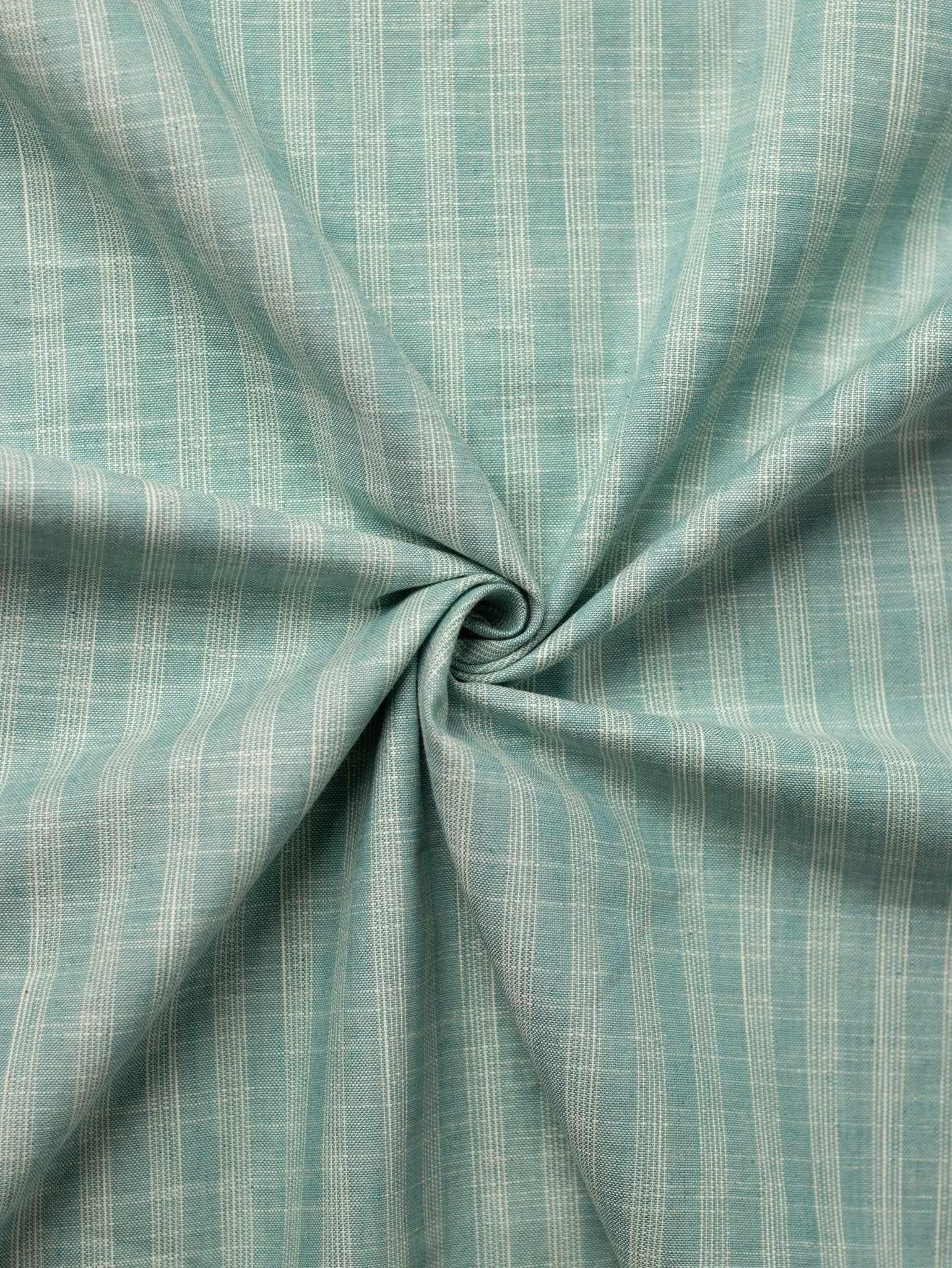 Pista Color Traditional Pattern Khadi Fabric Pista Color Traditional Pattern Khadi Fabric