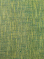 Parrot Green Color Traditional Pattern Khadi Fabric