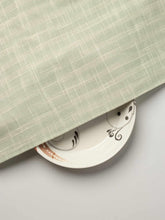 Sea Green Color Self Pattern Khadi Fabric (34 Inch Width)