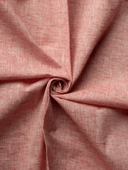 Light Pink Color Plain Traditional Khadi
