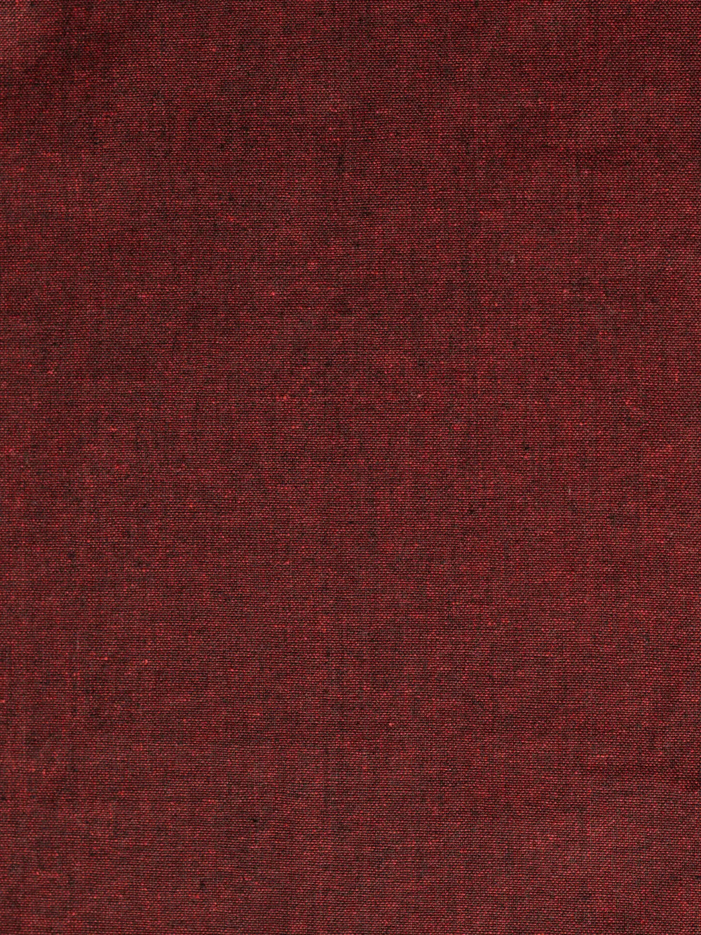Dark Maroon Color Plain Traditional Khadi