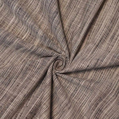 Khadi Kurta Pajama Fabric Combo Set - Unstitched Off Black Traditional Khadi