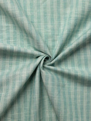 Pista Color Traditional Pattern Khadi Fabric