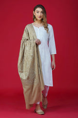 Unique Stylish Embroidered Pure Woolen Shawl ST-04