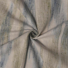 Khadi Kurta Pajama Fabric Combo Set - Unstitched Off Blue Traditional Khadi