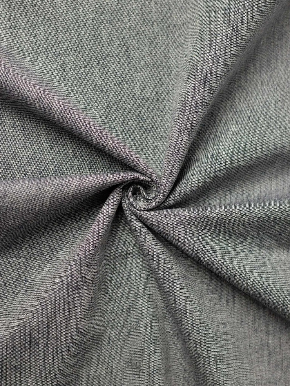 Grey Color Traditional Pattern Khadi Fabric