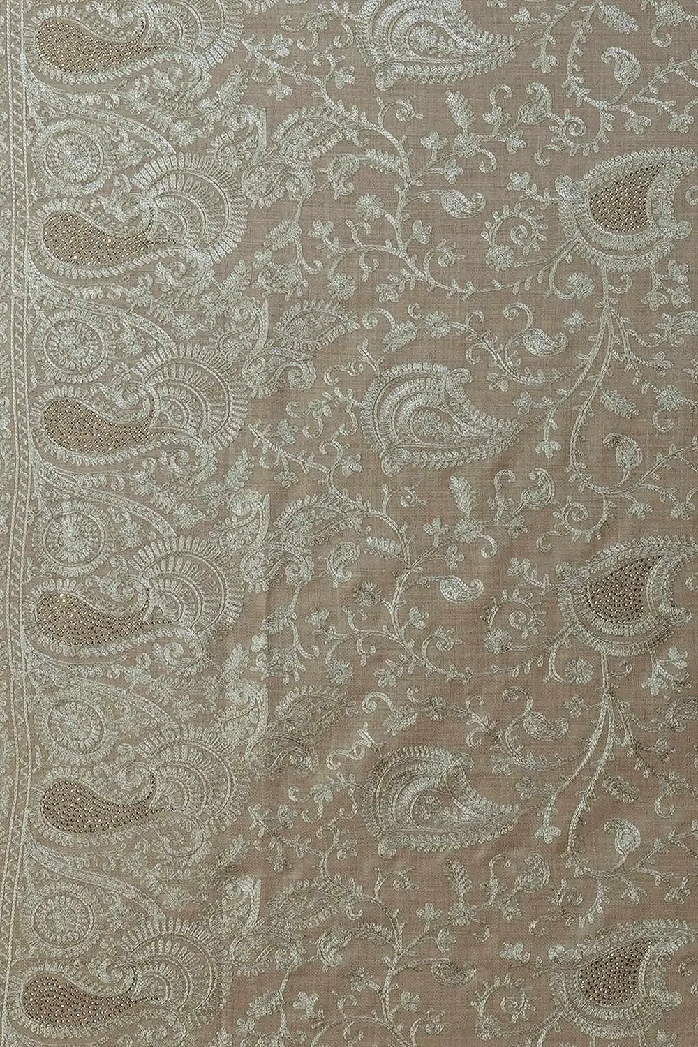 Unique Stylish Embroidered Pure Woolen Shawl ST-04