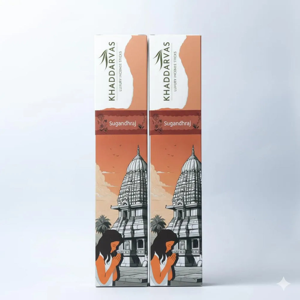 Sugandhraj Incense Sticks for Pooja | Refreshing Long-Lasting Aroma