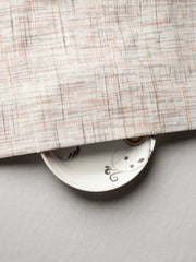 Golden Color Traditional Pattern Khadi Fabric (86 Centimeter Width)