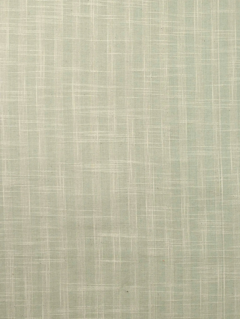 Sea Green Color Self Pattern Khadi Fabric (34 Inch Width)