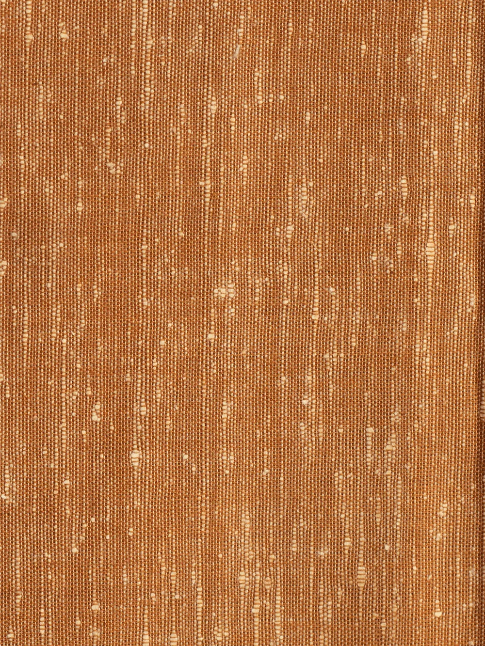 Light Golden Brown Plain Traditional Khadi Fabric