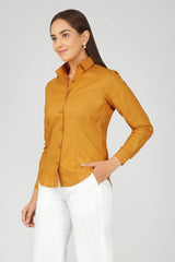 Women's Khadi Shirt in Pastel blue