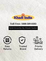 White Khadi Cotton Kurta