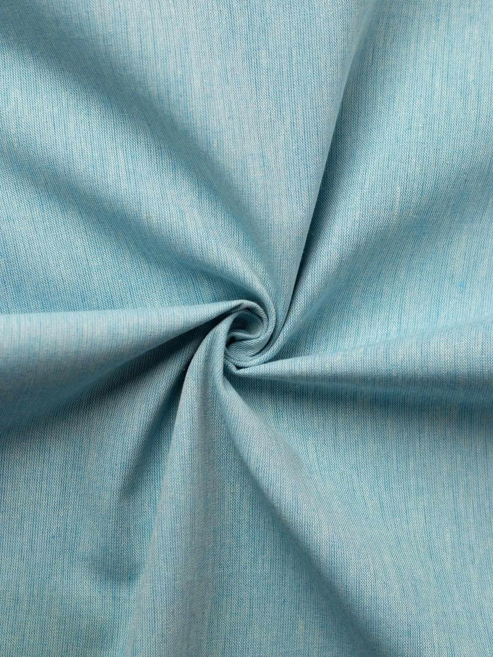 Light Blue Color Traditional Pattern Khadi Fabric