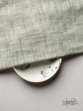 Sea Green fabulous Self Pattern Khadi Fabric