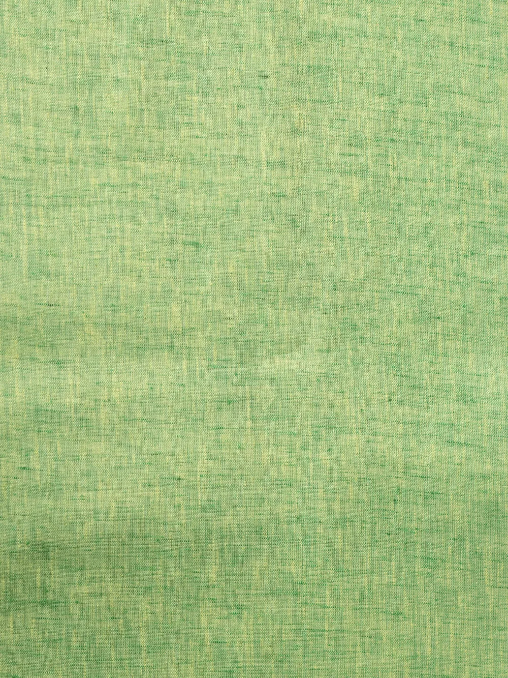 Greenish Yellow Color Plain Traditional Khadi