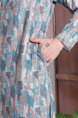 Elegant Print Kurta
