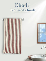 100% Cotton Khadi Towel Multi Check