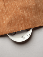 Light Golden Brown Plain Traditional Khadi Fabric