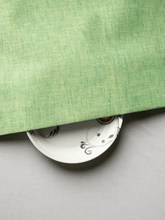 Greenish Yellow Color Plain Traditional Khadi