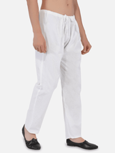 White Khadi Cotton Pajama
