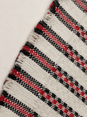 100% Cotton Khadi Towel Red Check