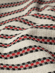 100% Cotton Khadi Towel Red Check