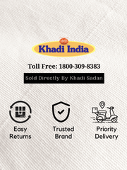 Wheat Colour Traditional Khadi Cotton Kurta