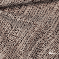 Khadi Kurta Pajama Fabric Combo Set - Unstitched Off Black Traditional Khadi