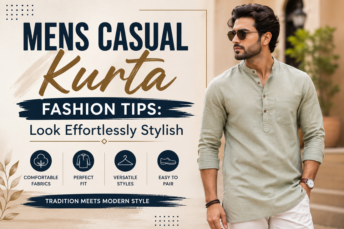 Mens Casual Kurta Fashion Tips: Look Effortlessly Stylish