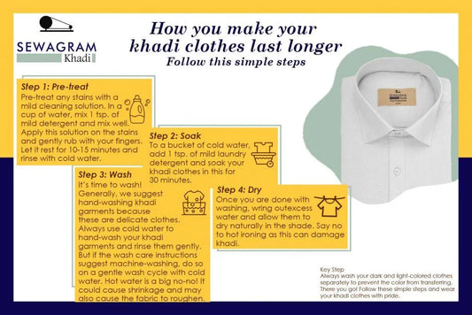 Make Your Khadi Clothes Last Longer