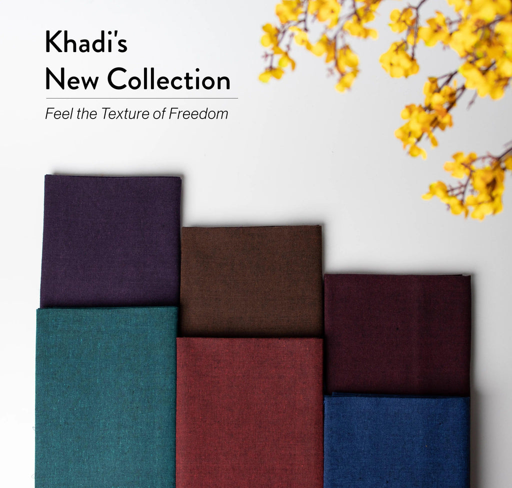 Khadi cotton fabric online hot sale