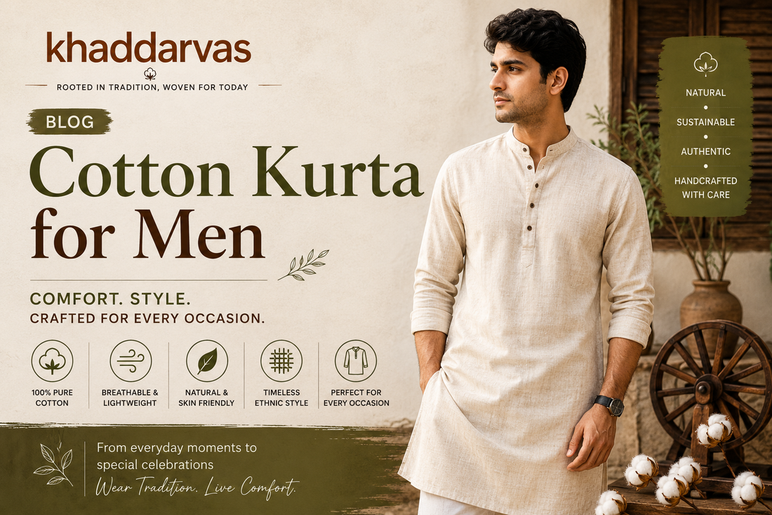 Cotton Kurta for Men: The Ultimate Guide to Comfort, Style & Everyday Elegance