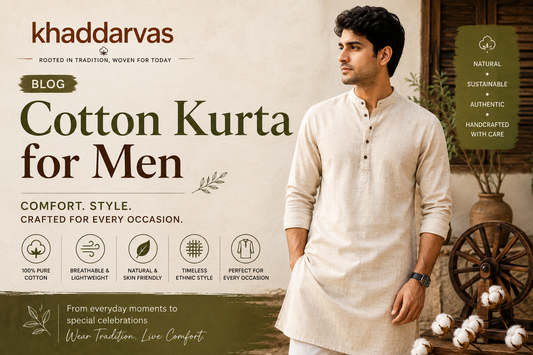 Cotton Kurta for Men: The Ultimate Guide to Comfort, Style & Everyday Elegance