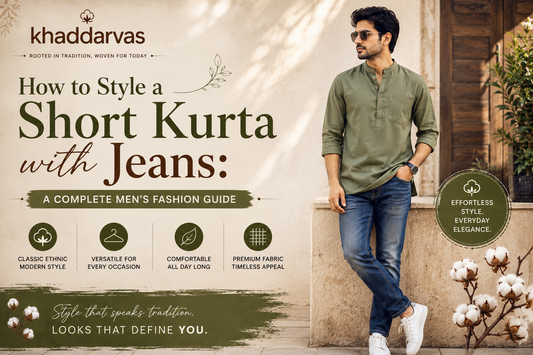 How to Style a Short Kurta with Jeans: A Complete Men's Fashion Guide