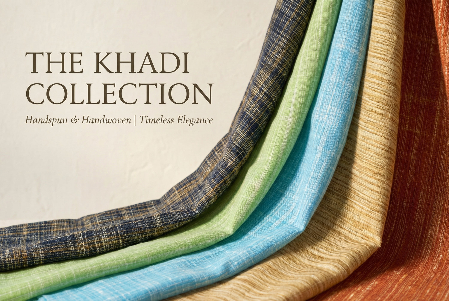Khadi Fabric by Design - Handcrafted Textile Styles