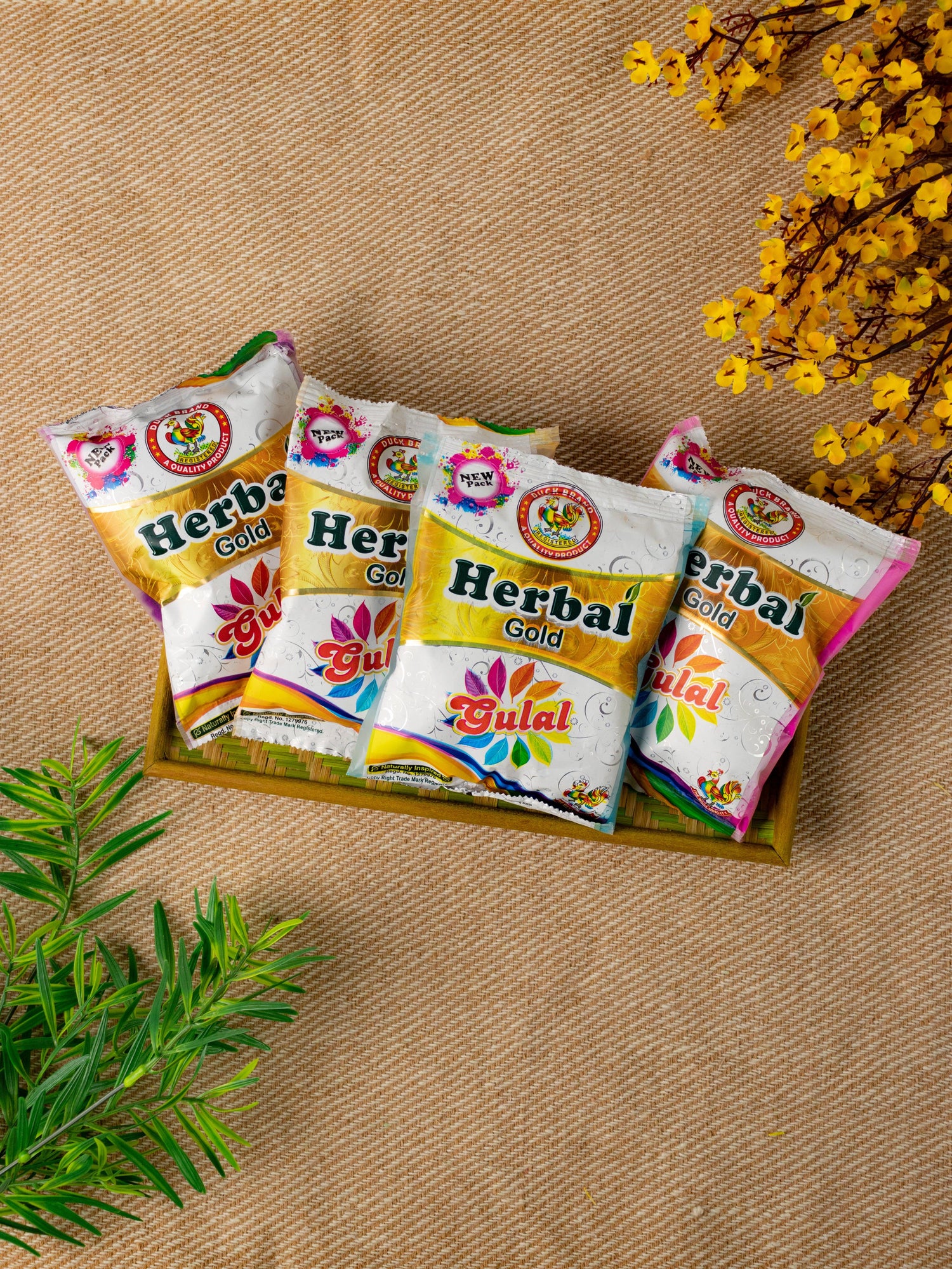 Natural Holi Colors - Herbal Festive Gulal