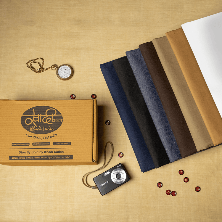 Khadi pant fabric -  Shop Khadi Cotton Pant Fabric Online In India - Khadi Sadan