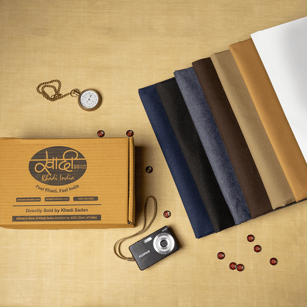 Khadi pant fabric -  Shop Khadi Cotton Pant Fabric Online In India