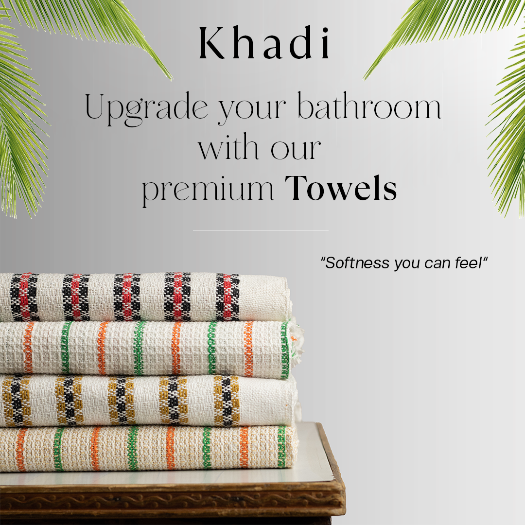 Khadi Towels Collection - Handwoven Bath Essentials