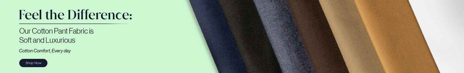 Khadi Pant Fabric - Handwoven Bottom Wear Textile