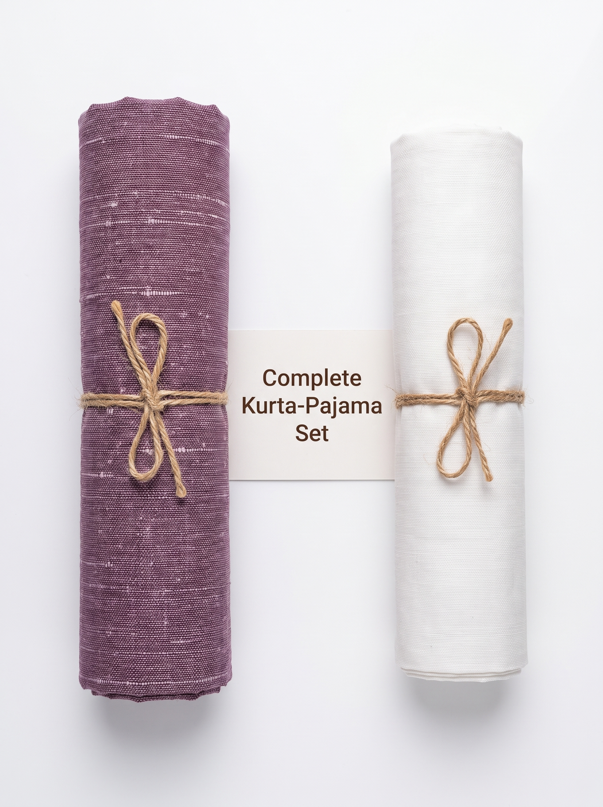 Classic Handwoven Khadi Fabric Combo Set- 5.5M