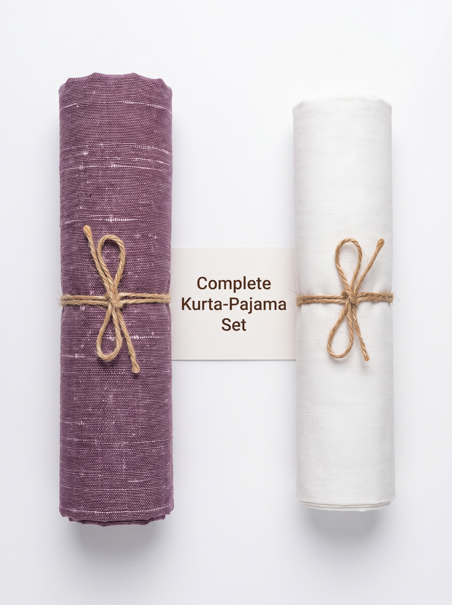 Classic Handwoven Khadi Fabric Combo Set- 5.5M