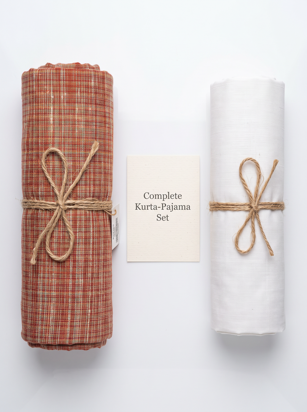 Designer Handwoven Khadi Fabric Combo Set- 5.5M