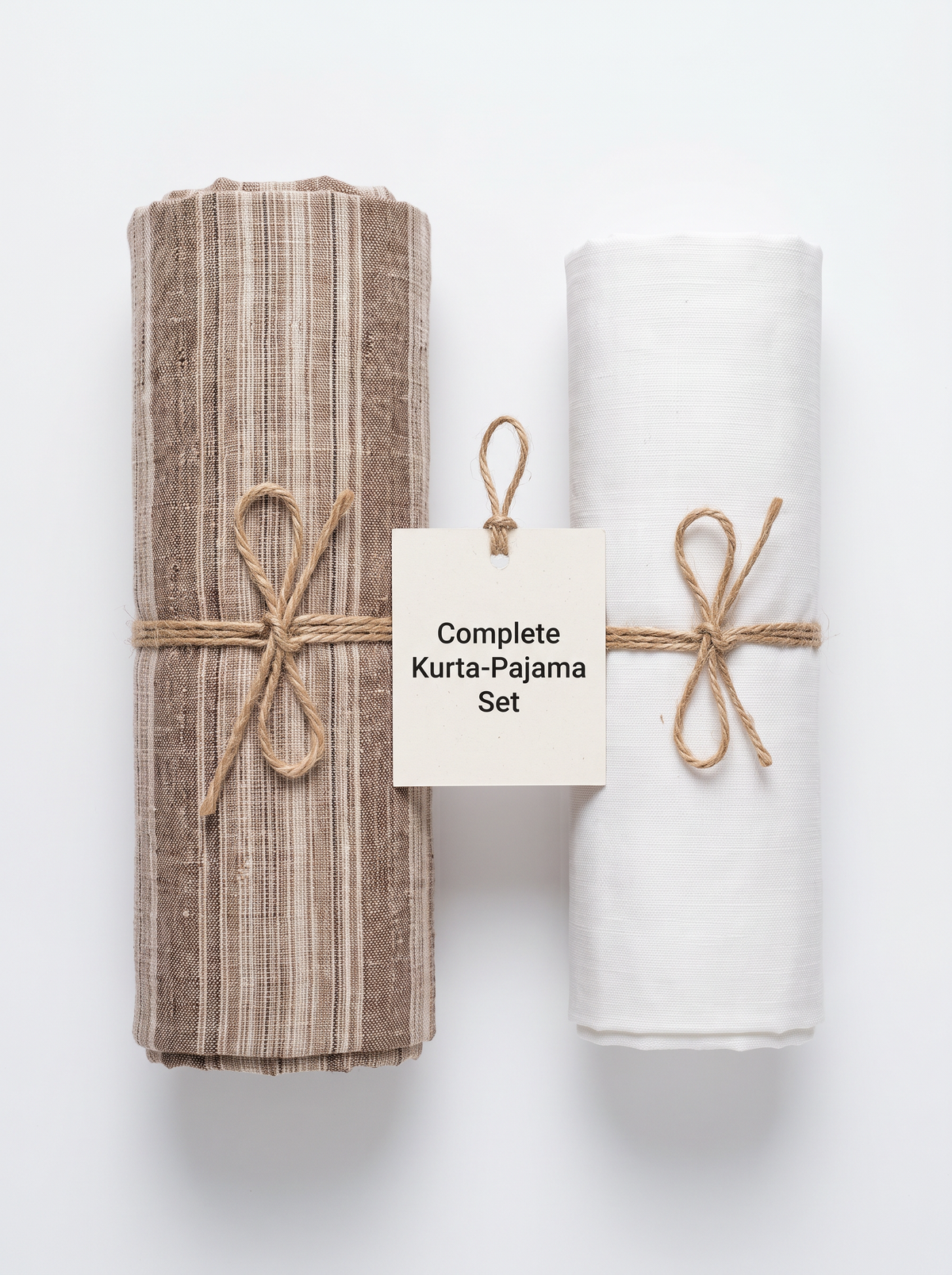 Premium Handwoven Khadi Fabric Combo Set- 5.5M