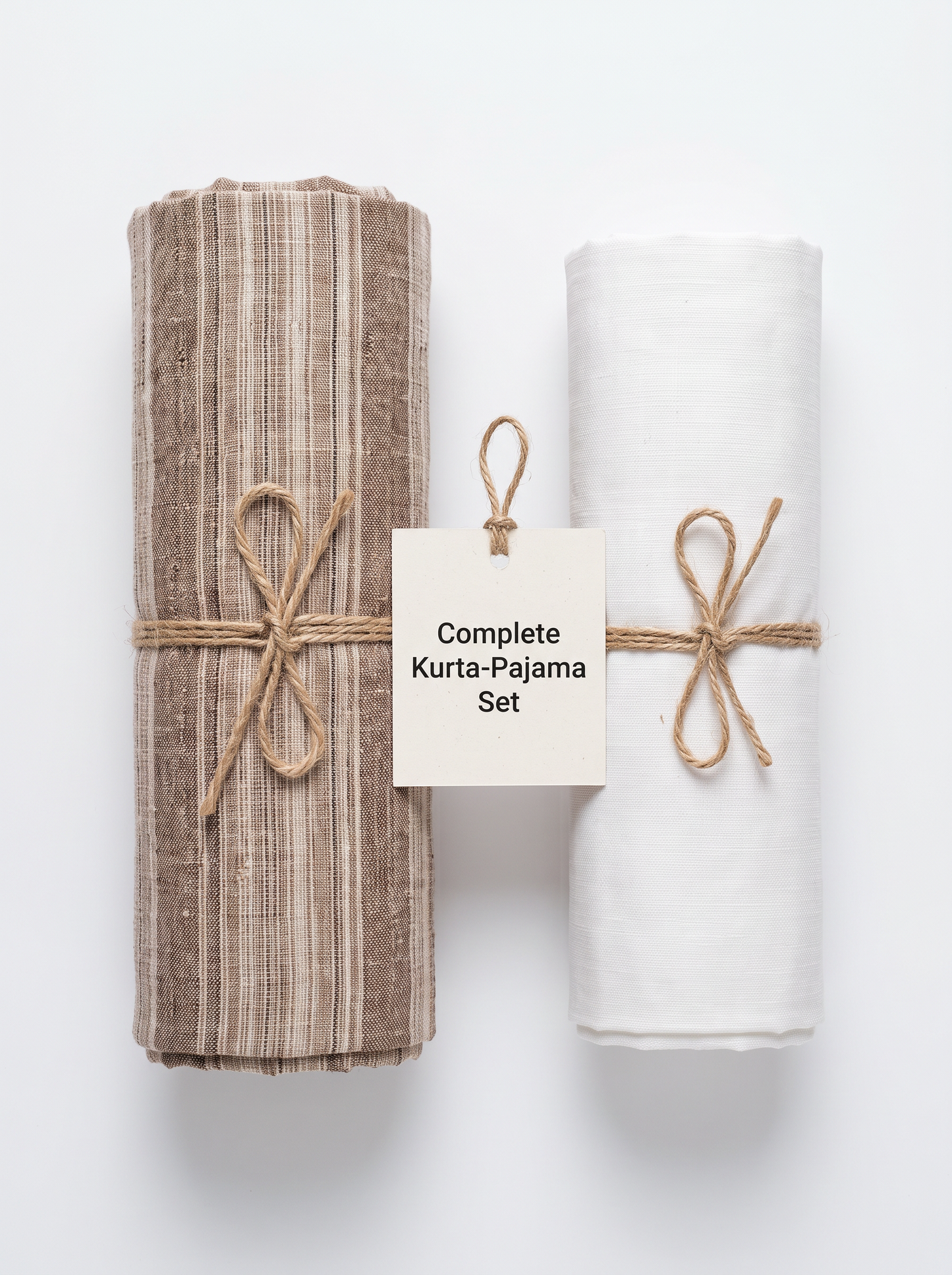 Premium Handwoven Khadi Fabric Combo Set- 5.5M