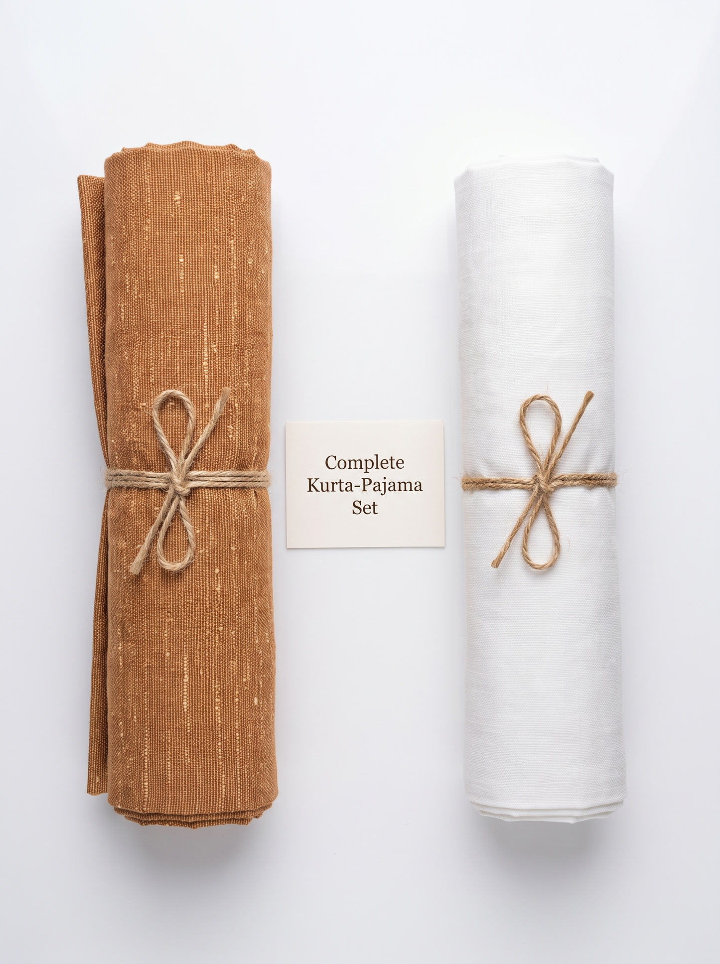 Authentic Khadi Cotton Fabric Combo Set- 5.5M
