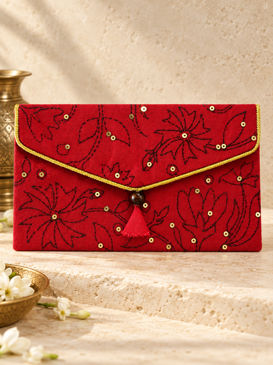 Mangalam Patra – 100% Khadi Shagun Envelopes with Personalised Wishes Card | KS-01
