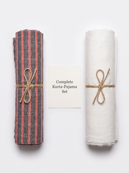 Authentic Khadi Fabric Combo - 4.8M
